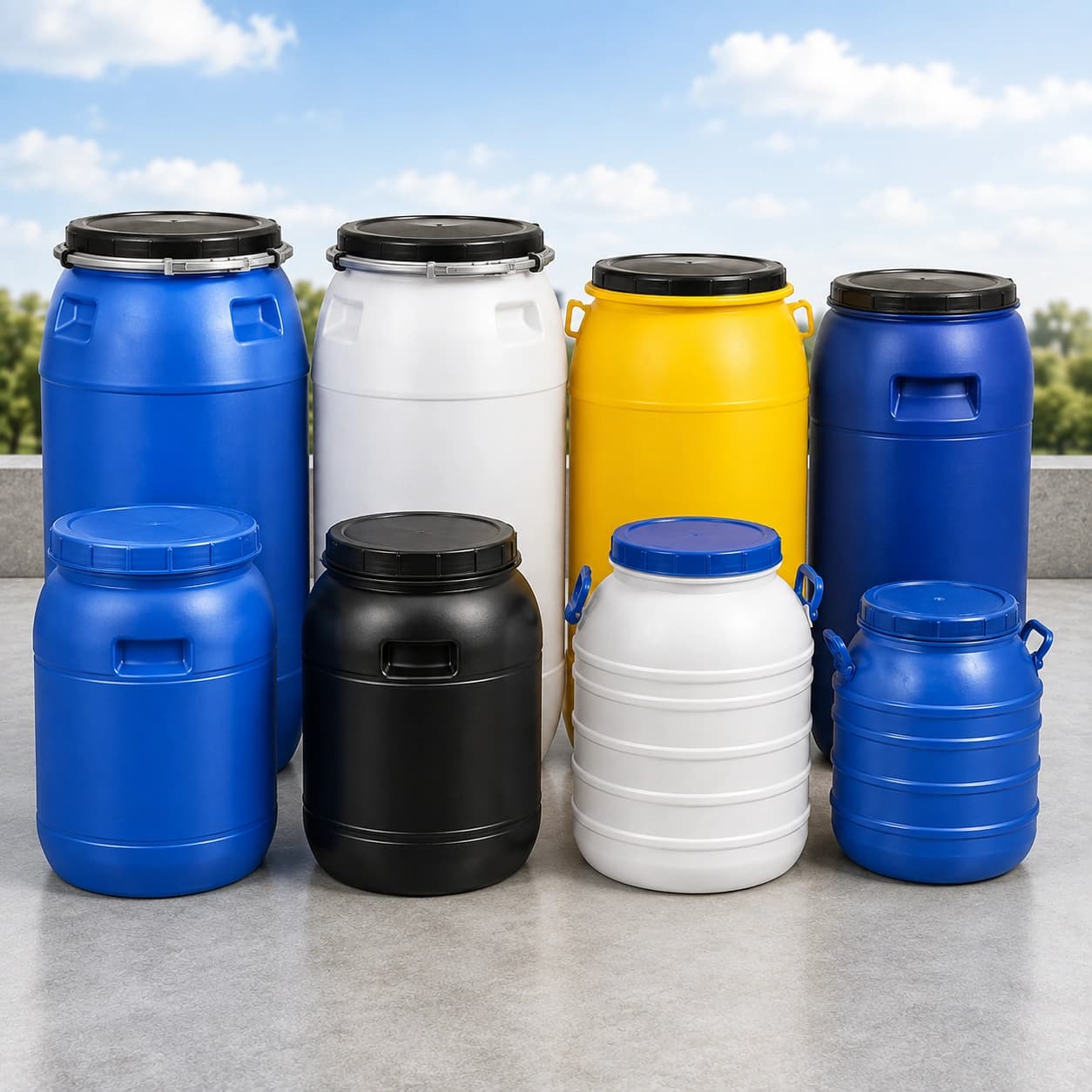 PROP Household Water Storage Drums