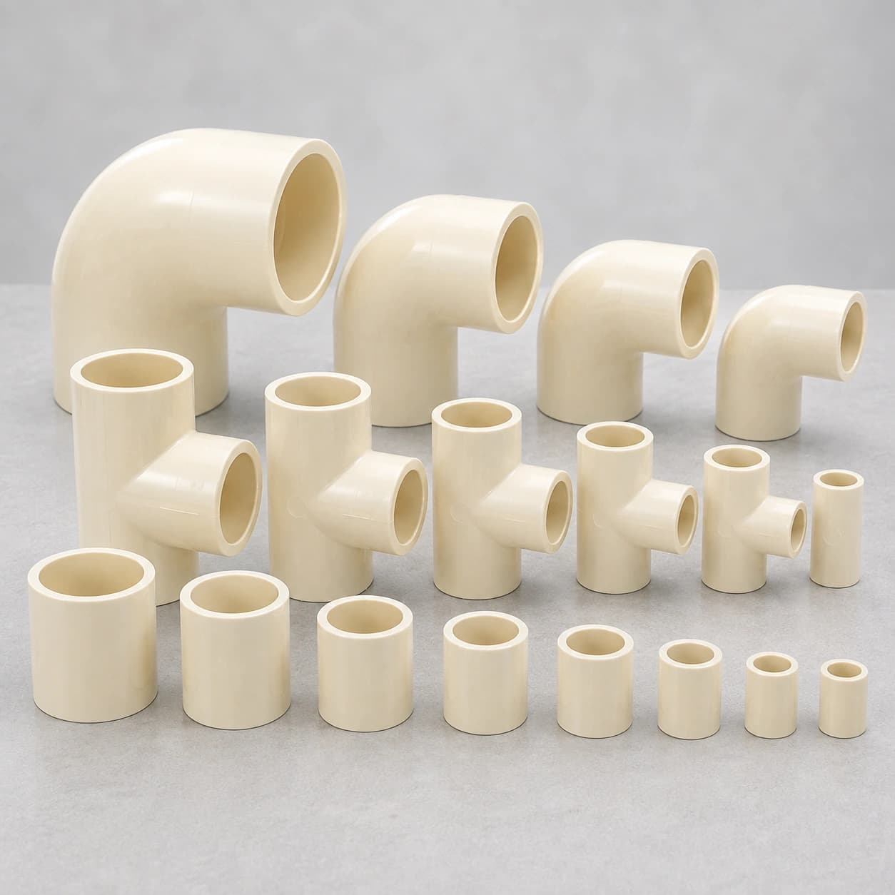 PROP CPVC Elbows, Tees & Couplers