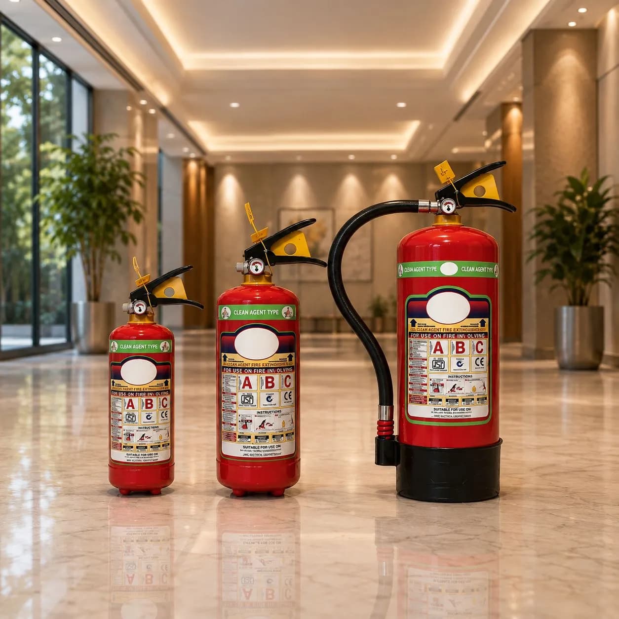 Clean Agent Fire Extinguisher