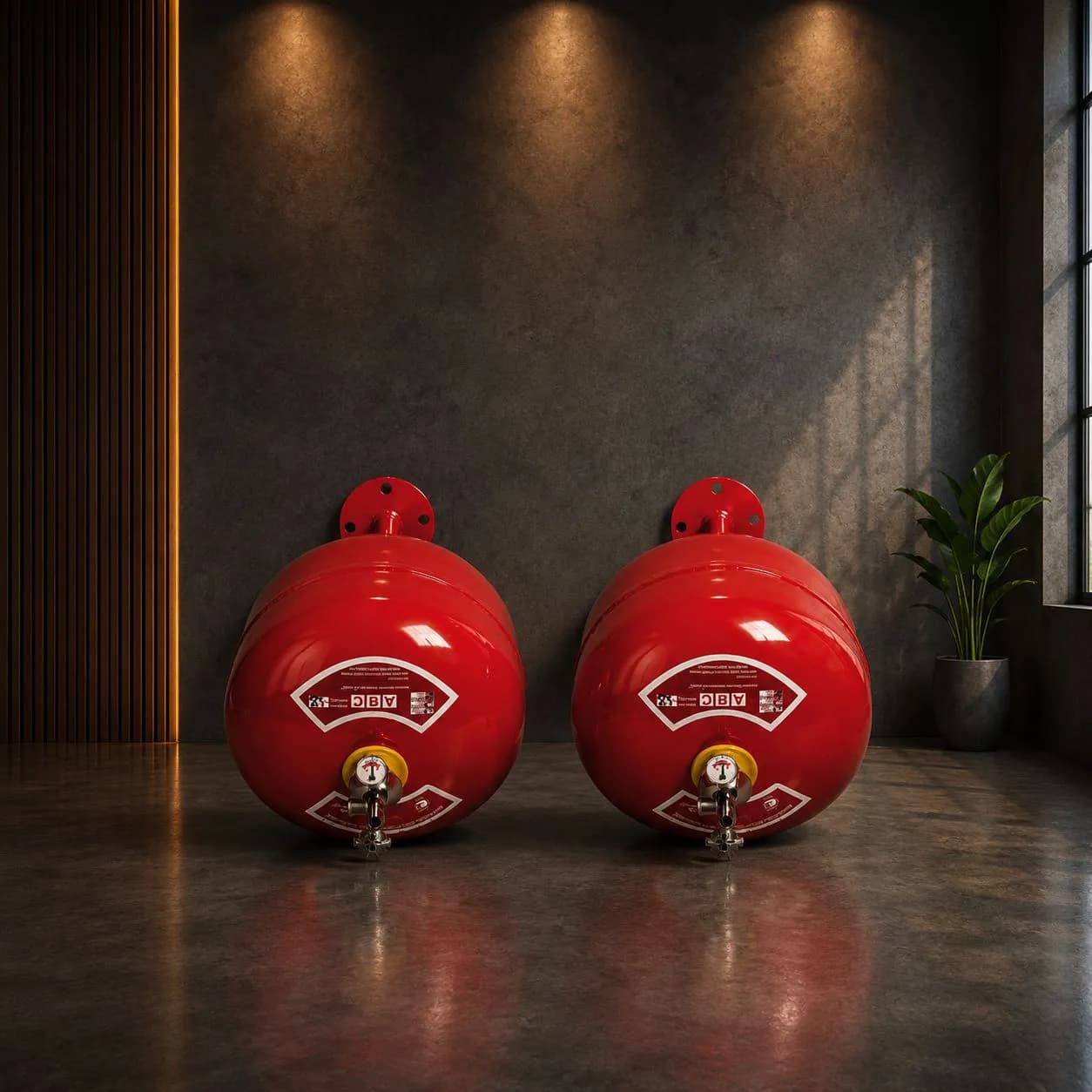 Ceiling Mounted Fire Extinguisher