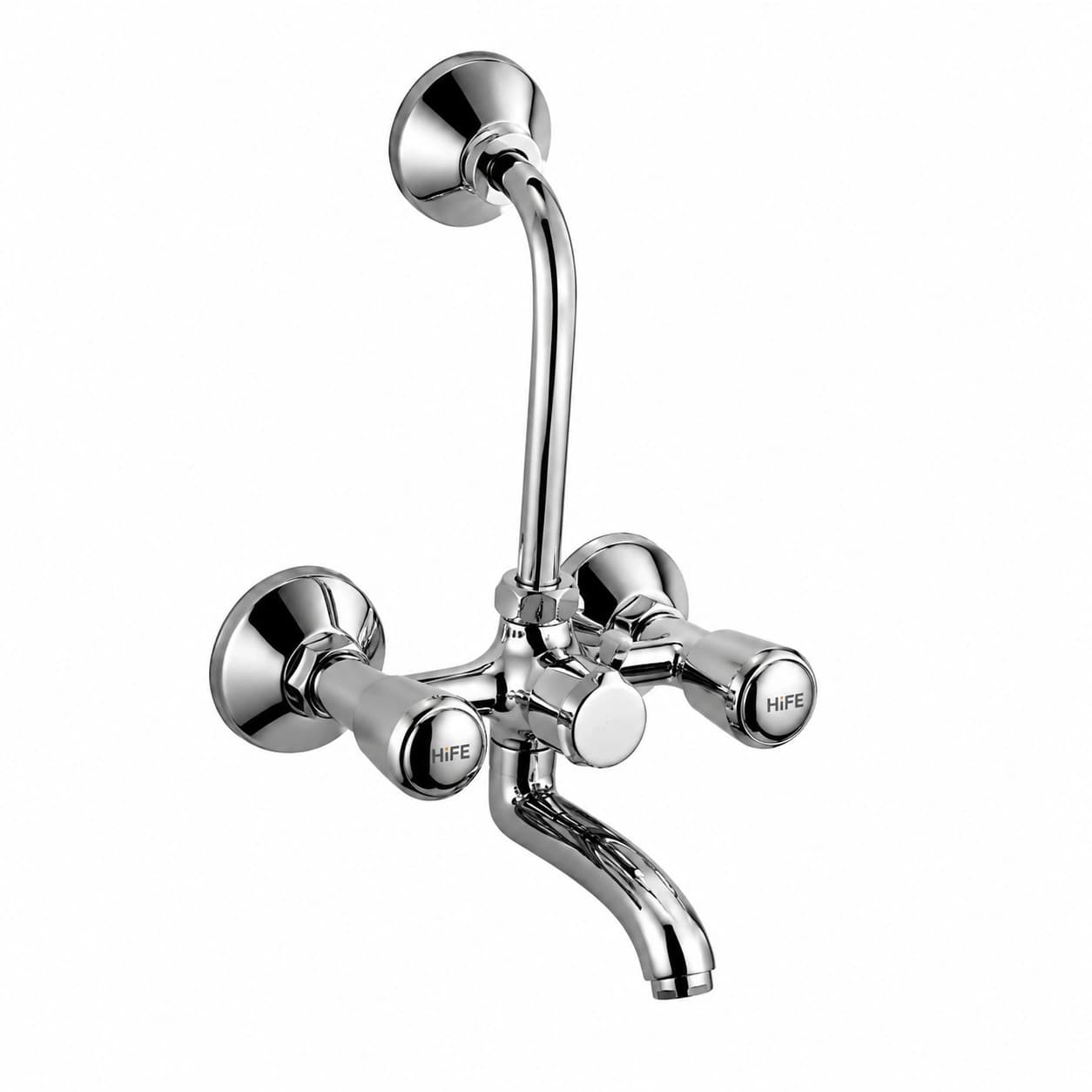 Croma Wall Mixer Telephonic with L-Bend