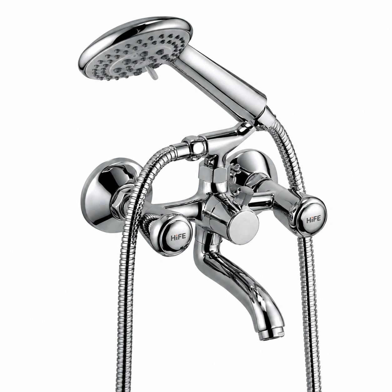Croma Wall Mixer Telephonic with Crutch