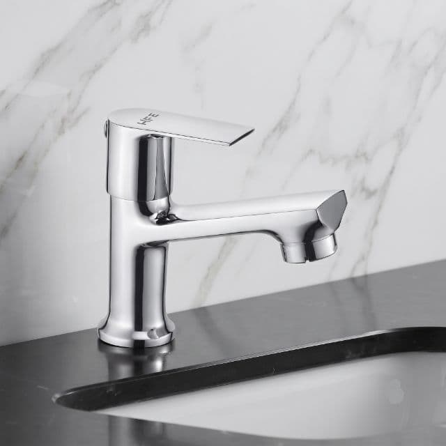 HiFE Single Lever Pillar Basin Mixer