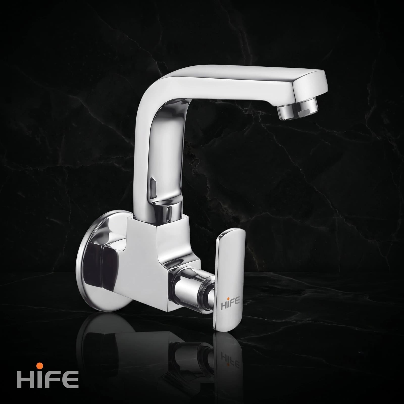HIFE Single Lever Wall Mounted Bath Tap