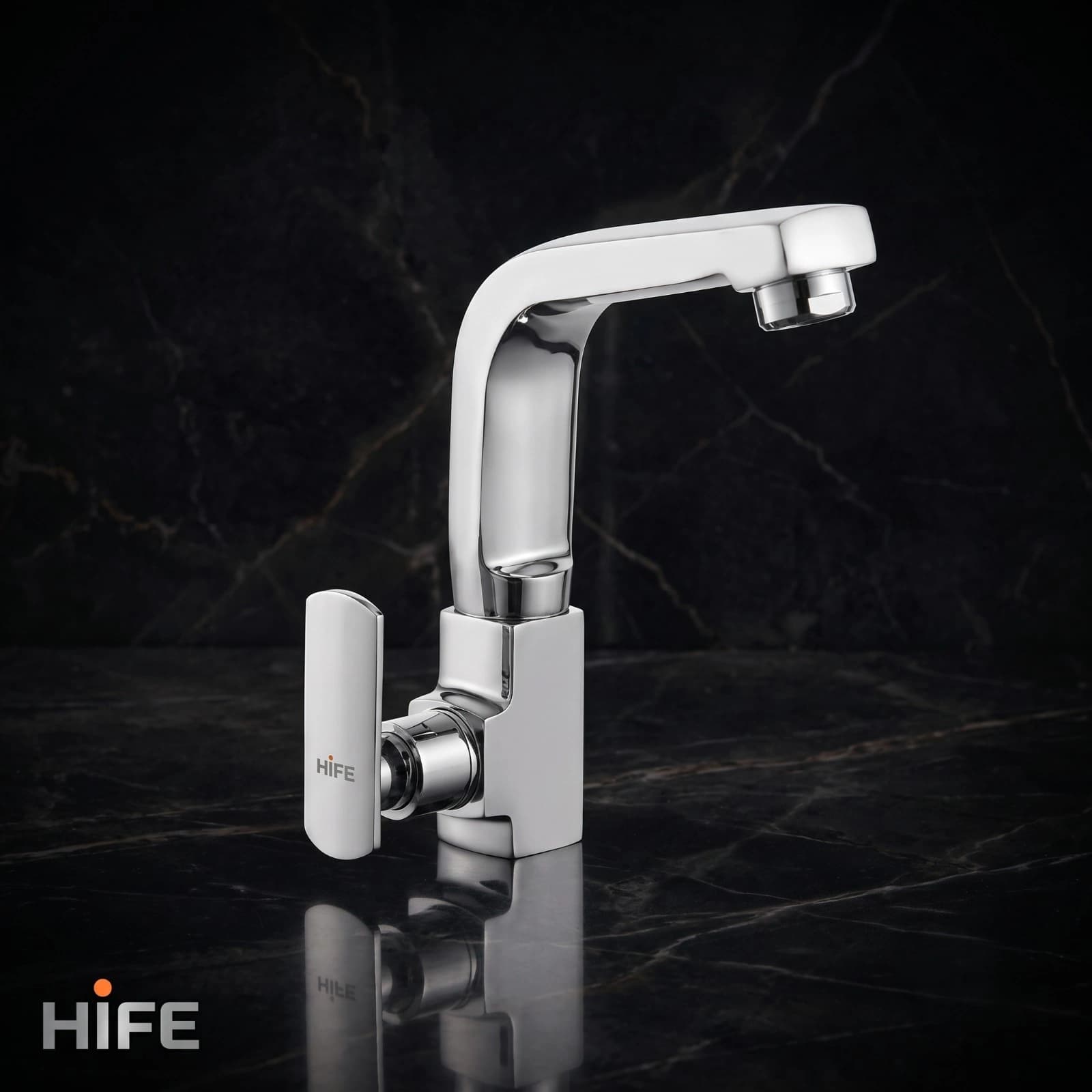 HIFE Wall Mounted High Arc Faucet