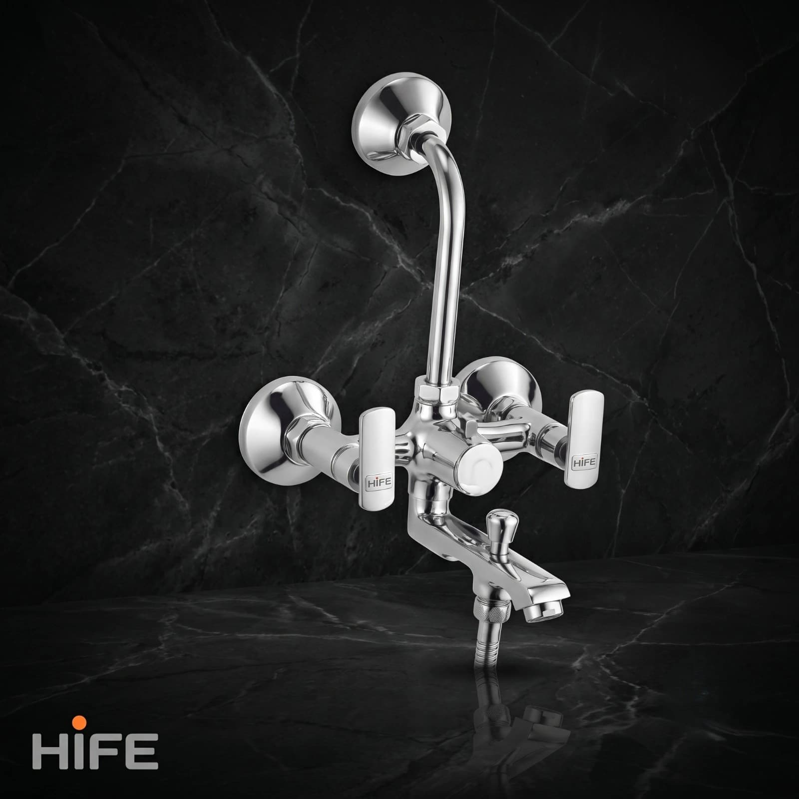 HIFE Exposed Shower Mixer with Riser