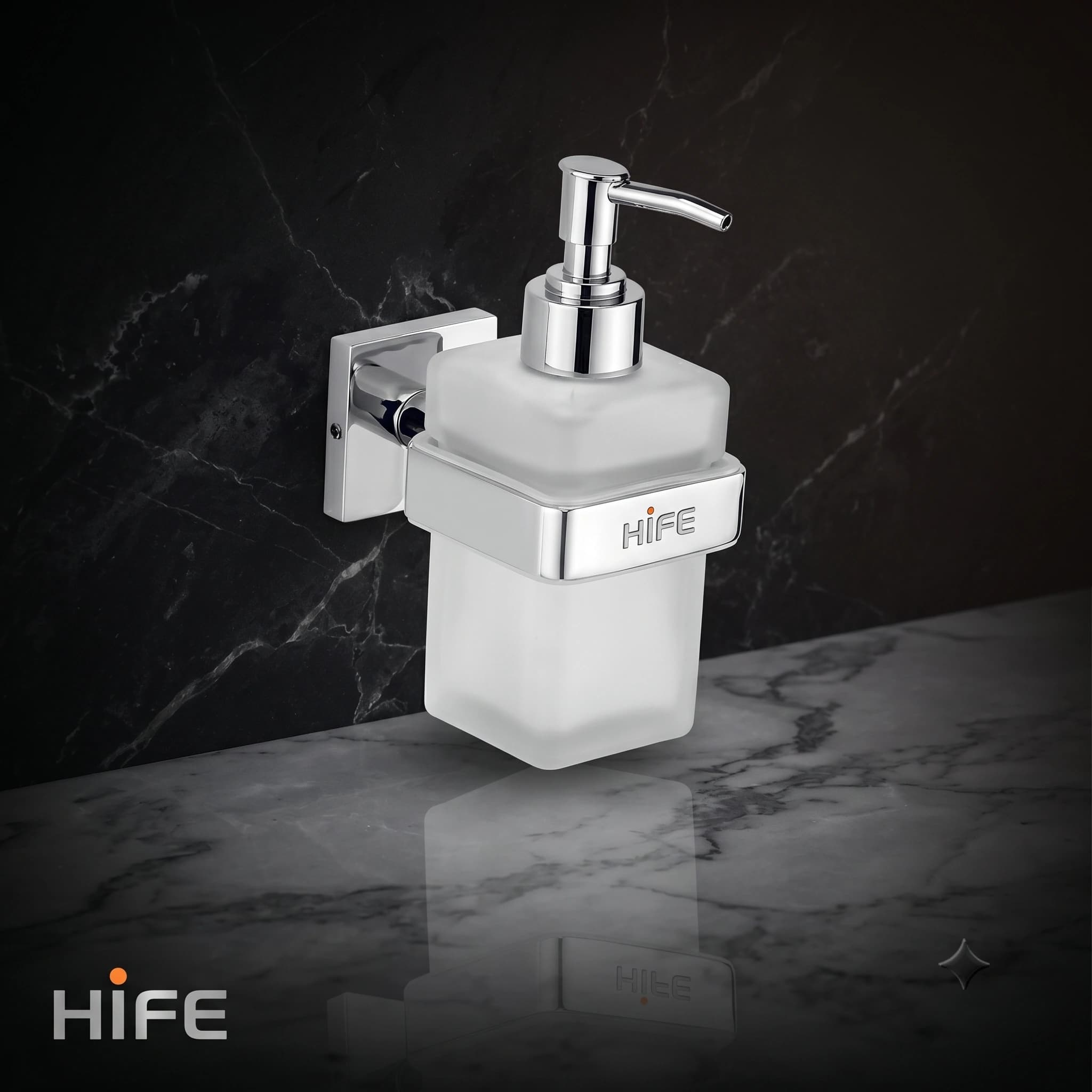 HIFE Kubix Liquid Soap Dispenser (Glass)