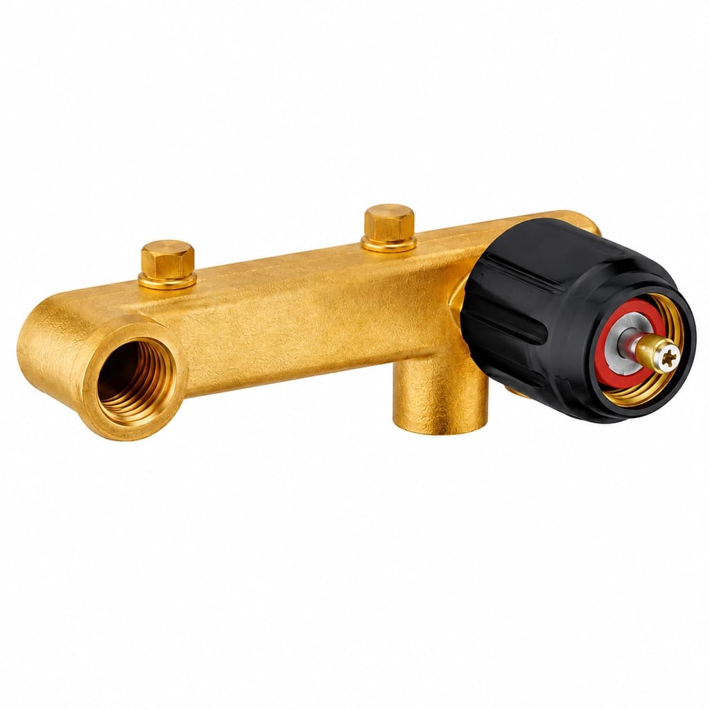 Single Lever Basin Mixer Wall Mounted Body