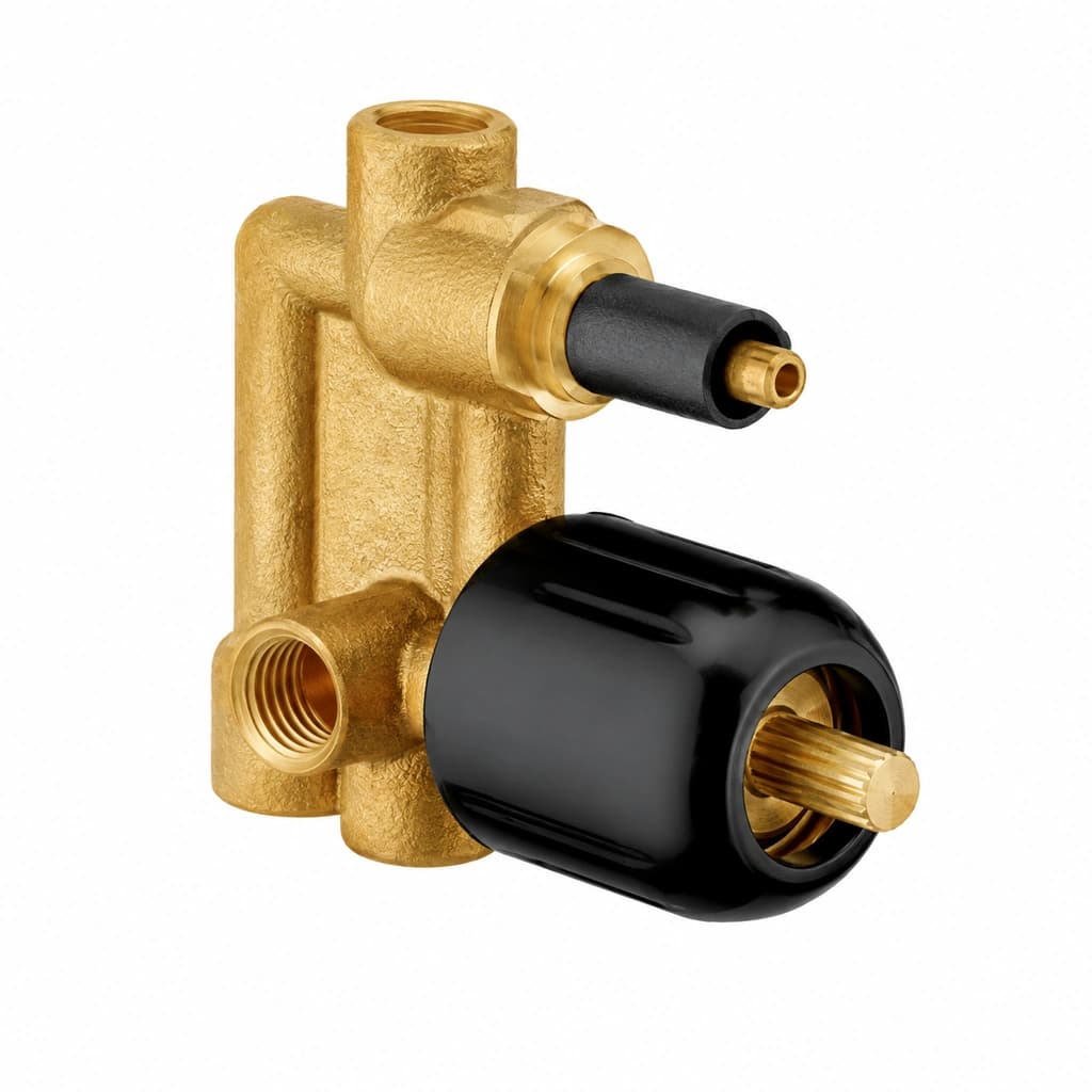 Single Lever Concealed Diverter Body – 3 Inlet 5 Way, detail 1