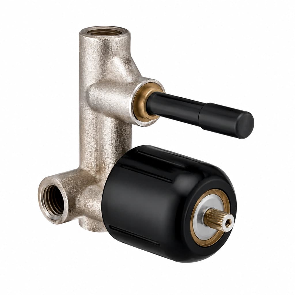 Single Lever Concealed Diverter Body – 2 Inlet 4 Way