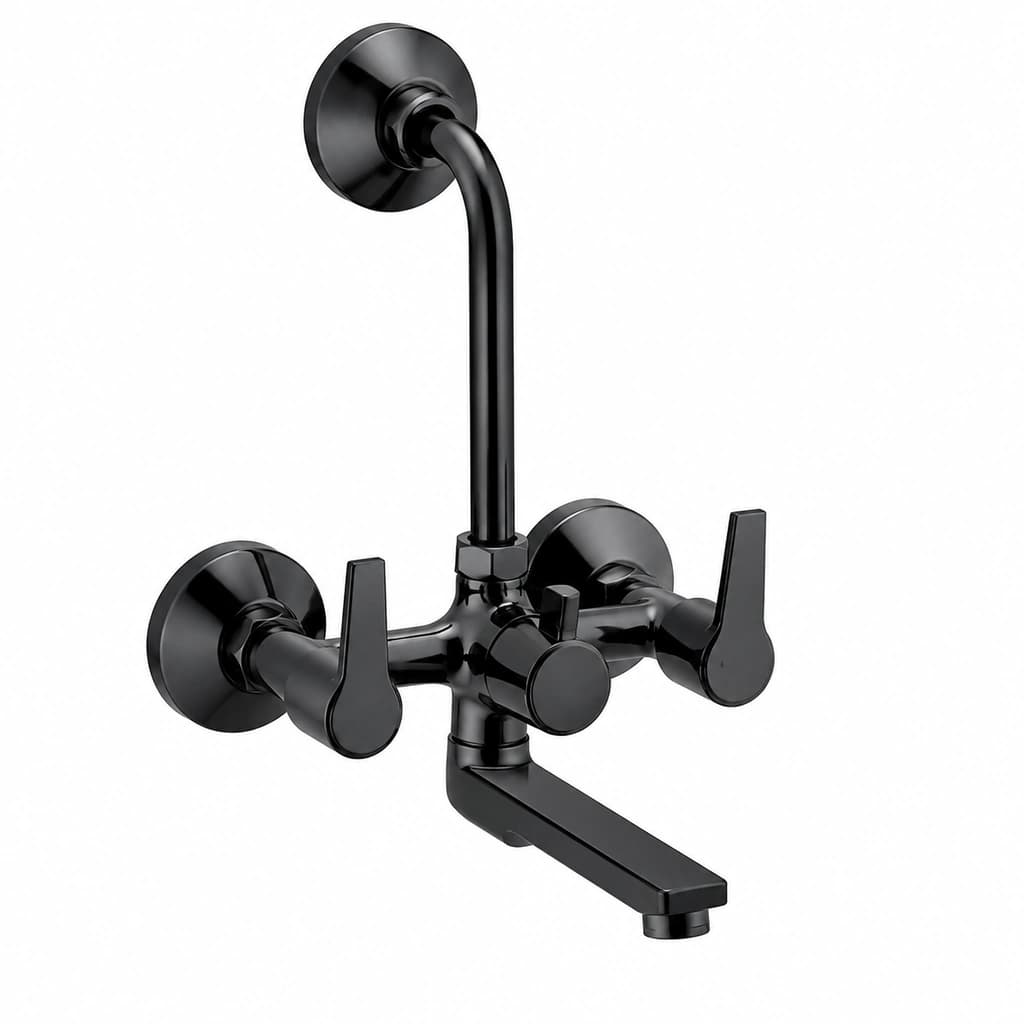 Wall Mixer 2 in 1 with L-Bend