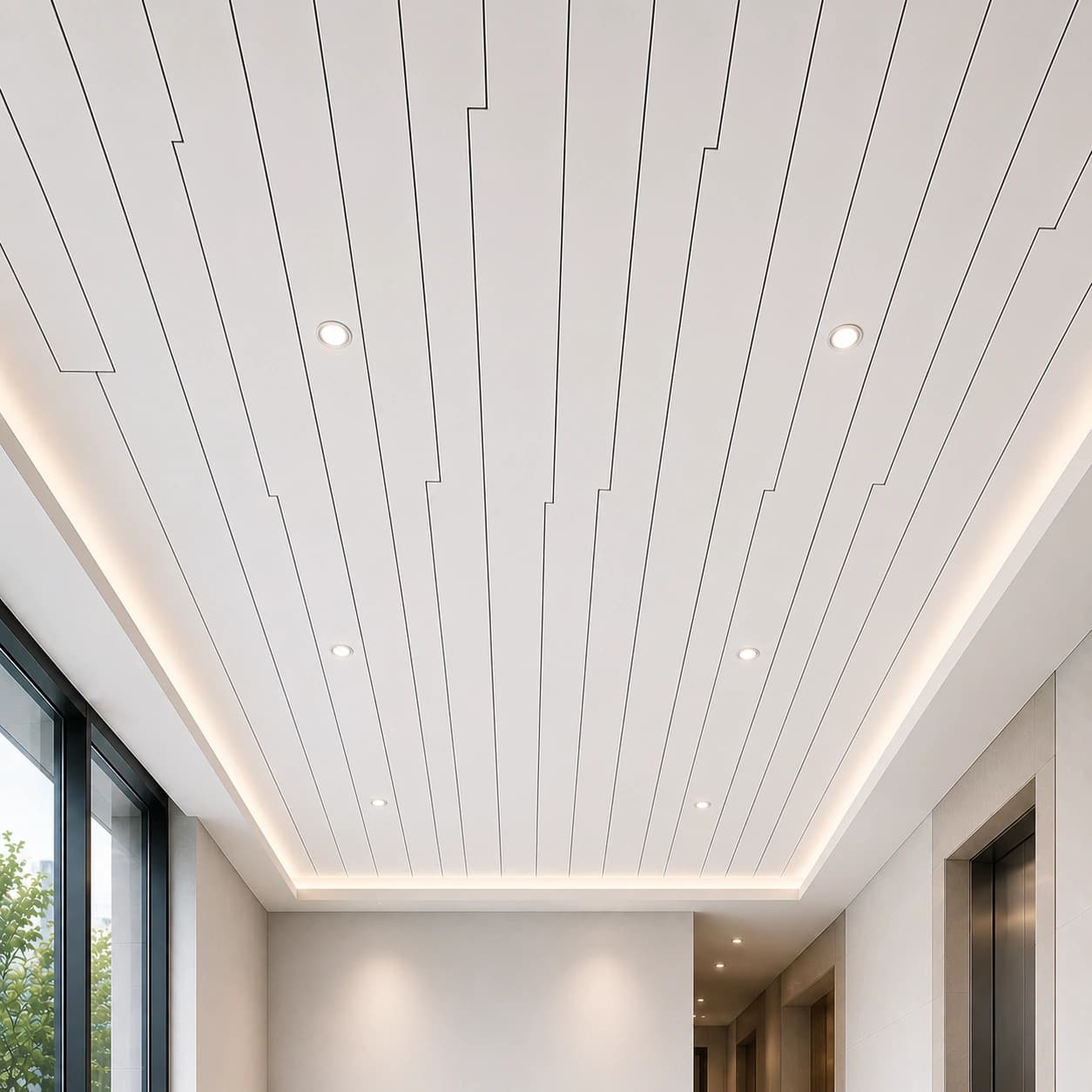 Interlocking- Strip Ceiling