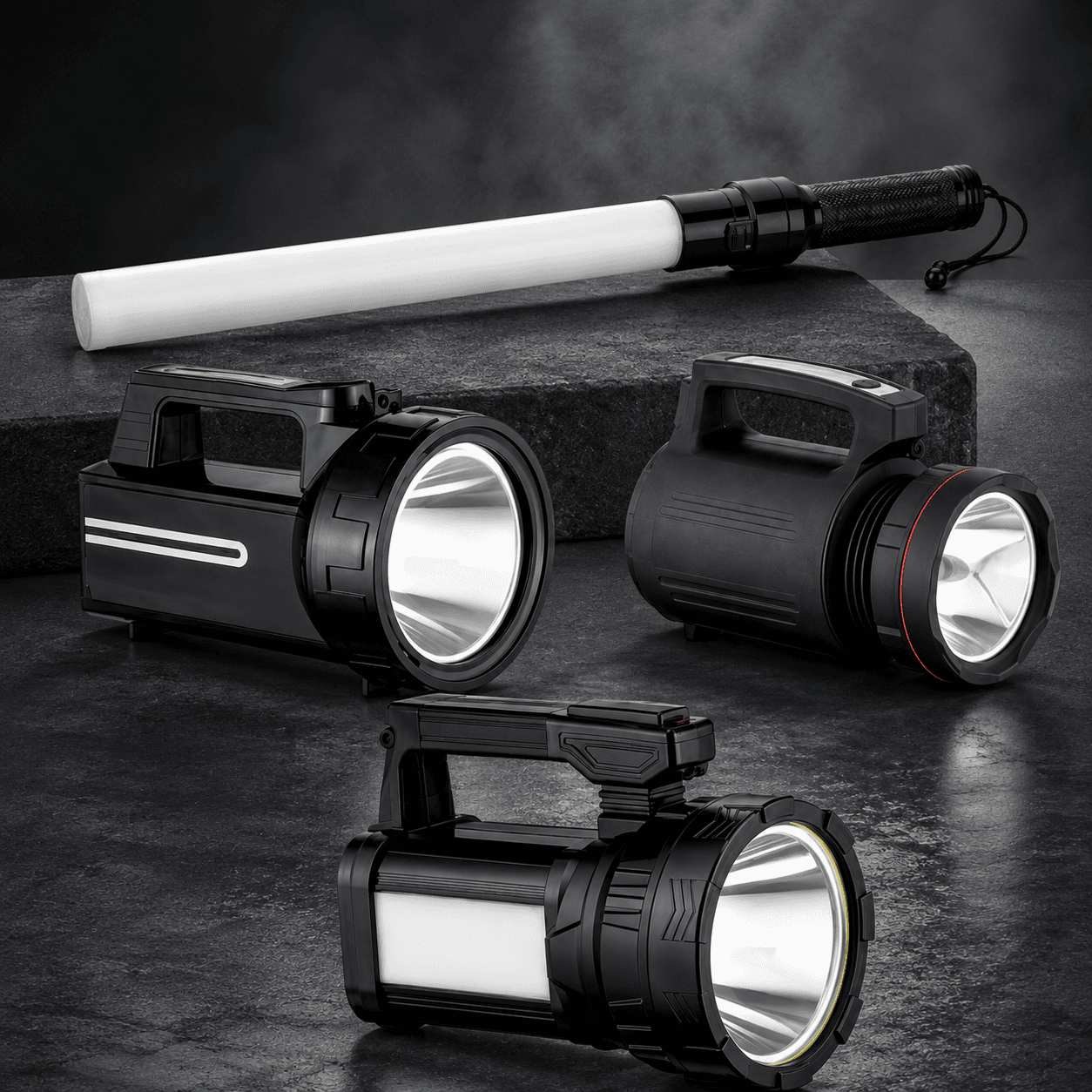 KRON Electronic Safety Devices – Safety Light Bars & Search Lights