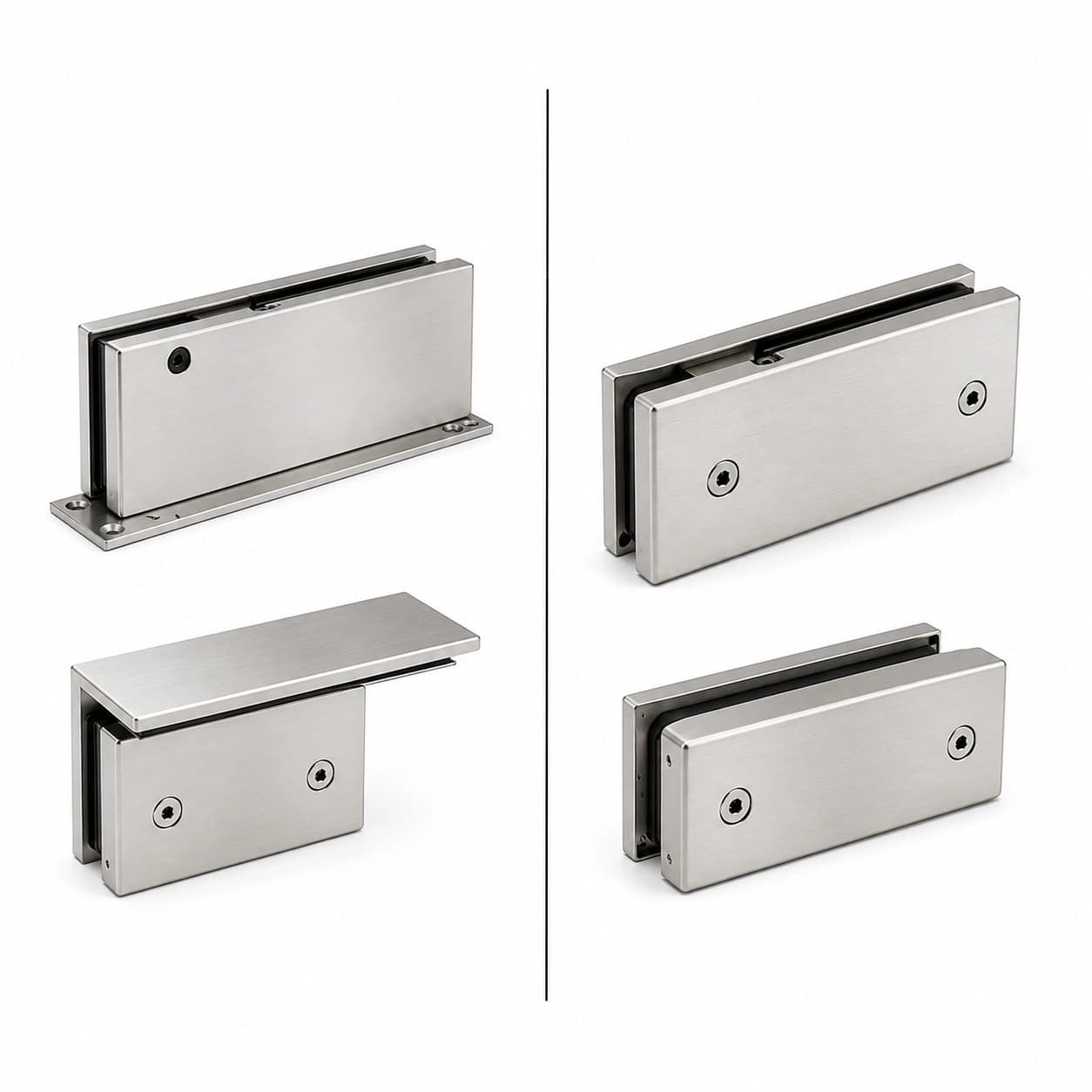 Stainless Steel Glass Door Patch Fittings